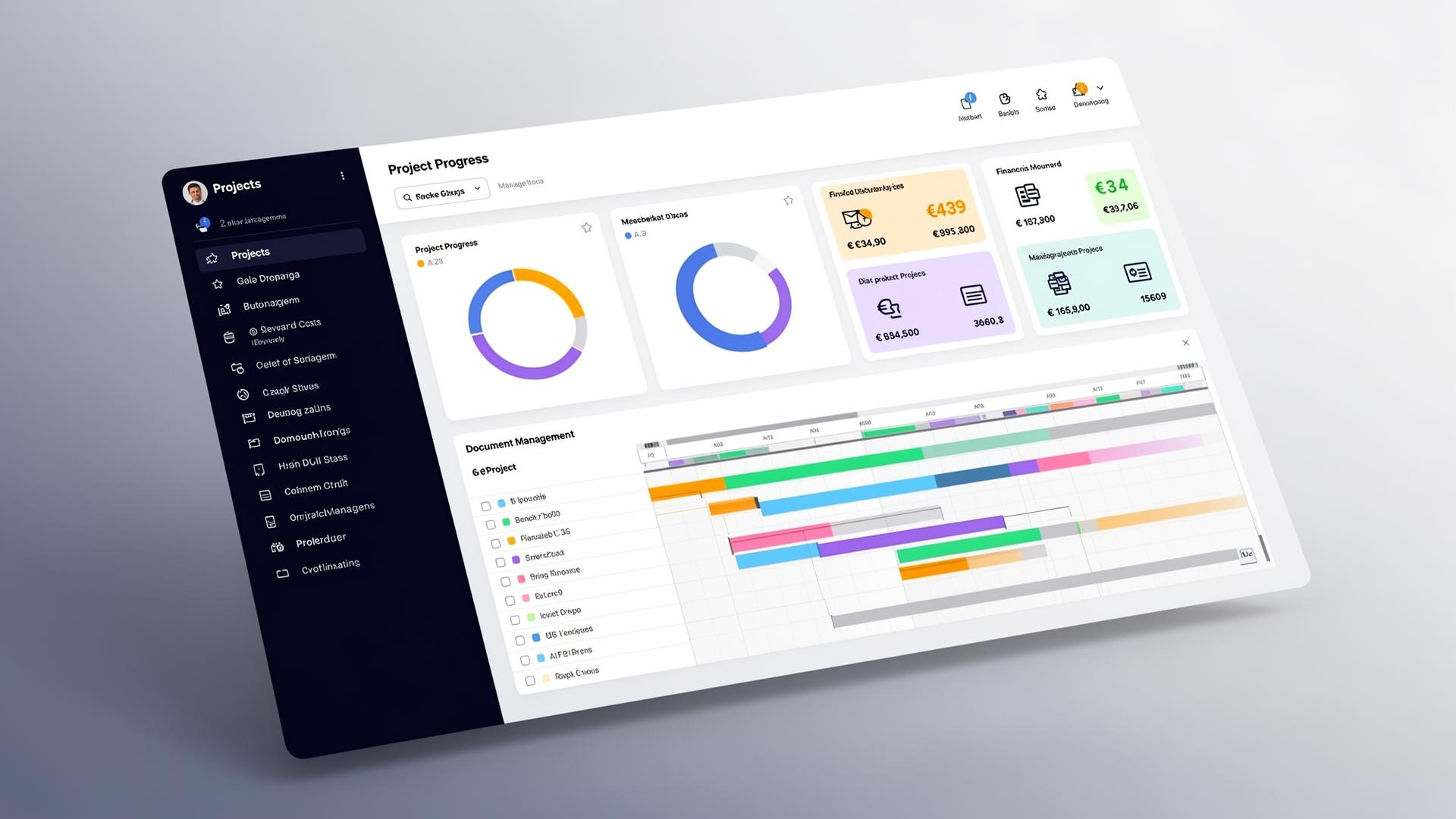 AIDA Projects Dashboard